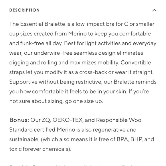 Seamless Tan Bralette - Picture 4 of 4